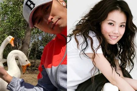 谢霆锋晒与鹅自拍 隔空喊话容祖儿