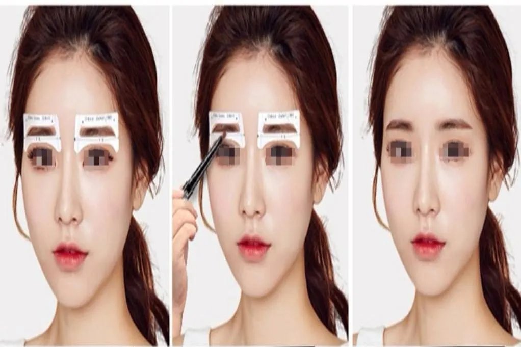 眉贴怎么使用方法图片