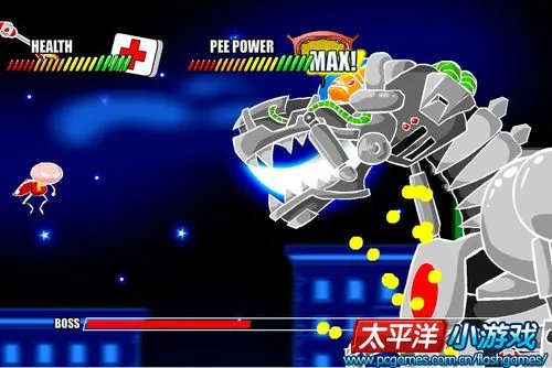 小便超人无敌版的游戏介绍