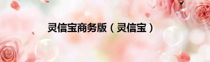 灵信宝商务版（灵信宝）