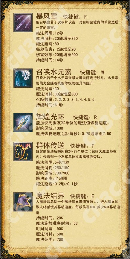魔兽争霸《澄海3C》学习1v1入门英雄的选择