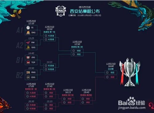 2018年德玛西亚杯冬季赛赛程表介绍 德杯