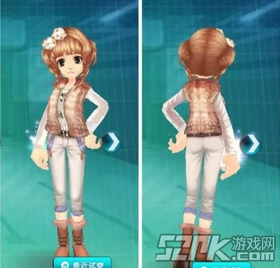 QQ飞车女生服装搭配 QQ飞车冬季女生服装