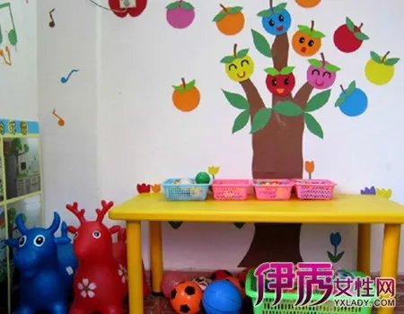 幼儿小班墙壁布置图片展示