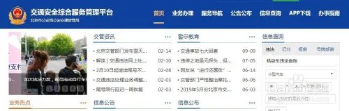 机动车现在怎么网上选号