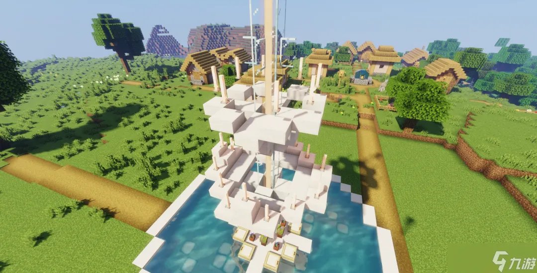 我的世界喷泉广场怎么制作 我的世界喷泉广场制作攻略