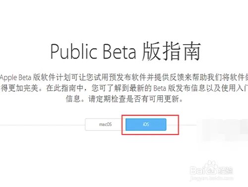 如何升级ios10公测版