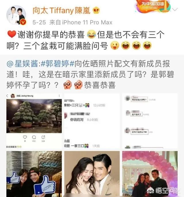 6月17日郭碧婷腹部隆起似皮球被猜测怀孕，为什么明星生子这么多人关注？