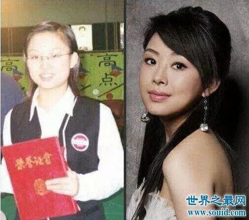 潘晓婷整容：潘晓婷一系列的整容对比照（图）