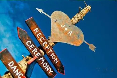 婚礼指示牌款式 婚宴指示牌怎么写