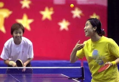 福原爱和张怡宁