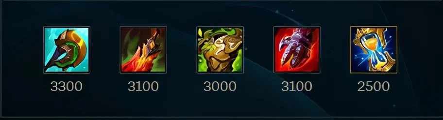 LOL2021狗熊出装顺序