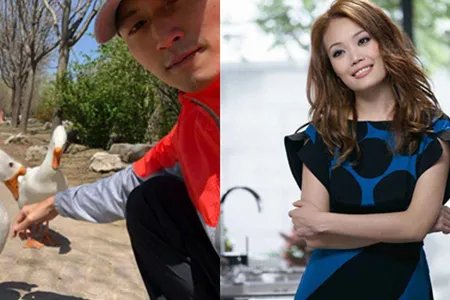 谢霆锋晒与鹅自拍 隔空喊话容祖儿