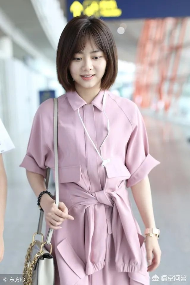 像谭松韵一样的圆脸妹子，留什么样的发型才时髦？