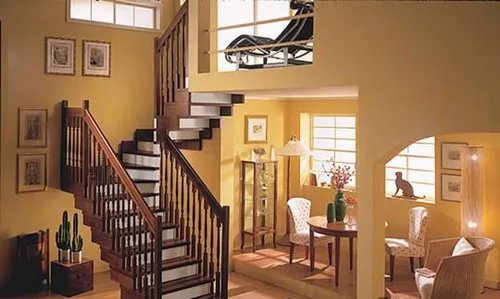 室内楼梯踏步尺寸规范 室内楼梯设计效果图