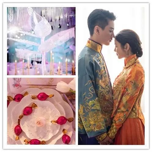 林宥嘉丁文琪婚礼现场森系风格清新养眼，还有哪些明星结婚时现场布置别具一格？