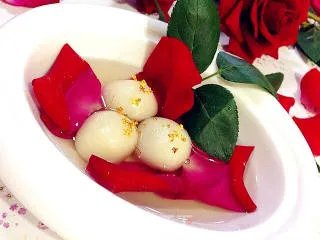 520到来之给爱一份惊喜--玫瑰花汤圆
