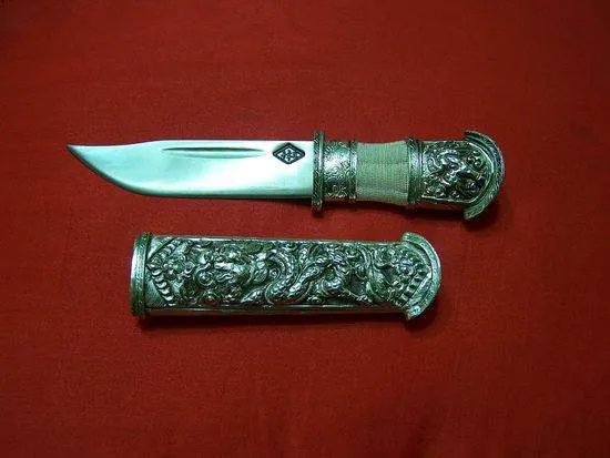 卡卓藏刀的材料