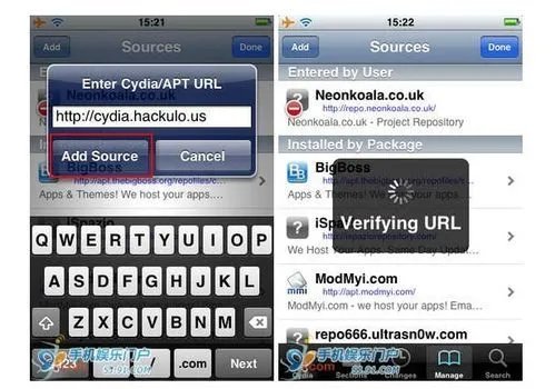 在Cydia里添加hackulo源的方法技巧