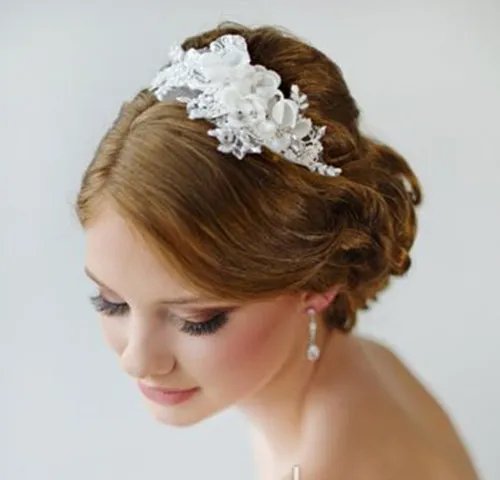 新娘饰品手工制作图片 教你制作别出心裁的新娘头饰