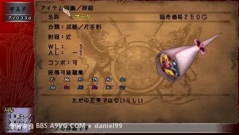 PSP《瓦尔哈拉骑士2:战斗姿态》全部防具一览