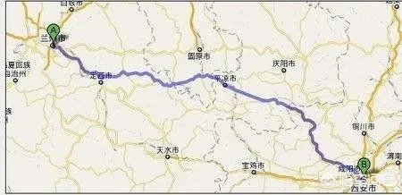 从西安出发去兰州，该如何规划路线？