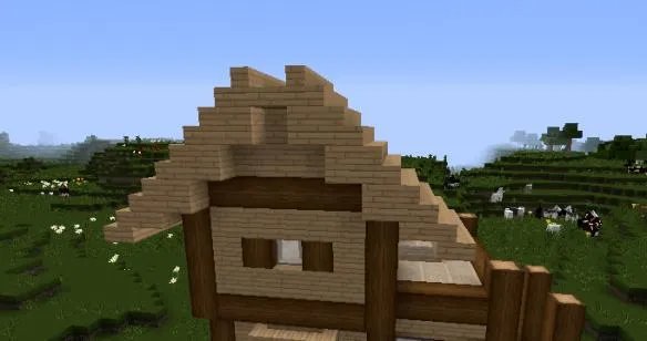 我的世界木质别墅教程 我的世界别墅设计图