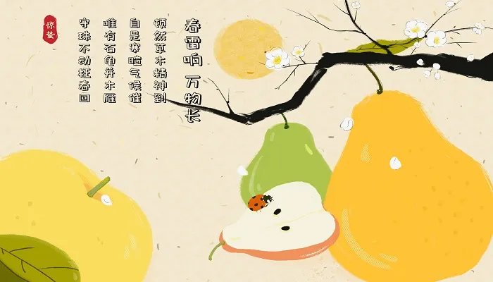惊蛰吃梨有什么寓意 惊蛰为什么要吃梨