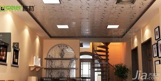 22款格勒集成吊顶 装出简约奢华客厅
