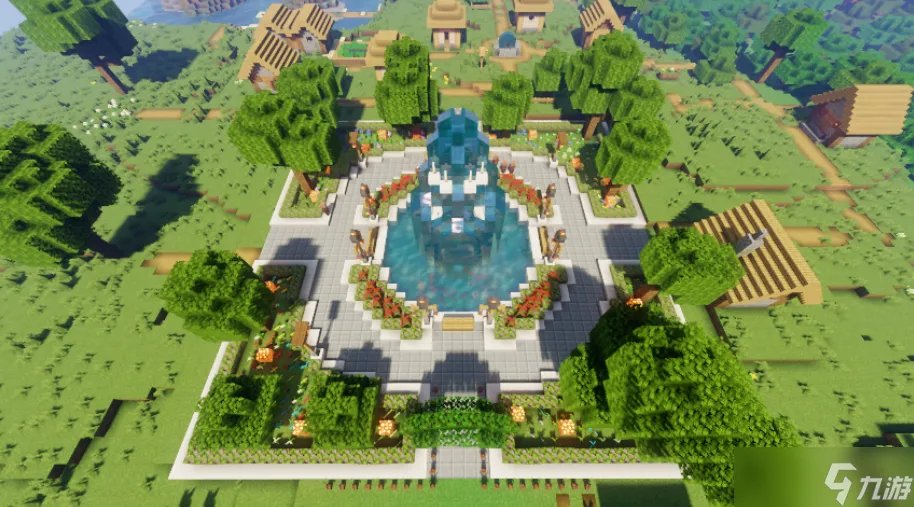 我的世界喷泉广场怎么制作 我的世界喷泉广场制作攻略