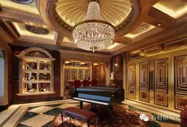 顶级别墅豪宅大理石装饰案例图