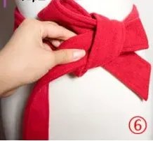 如何打大衣蝴蝶结图解