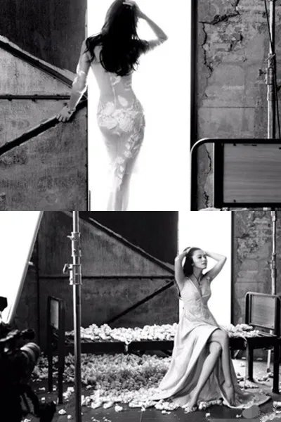 姚晨自曝已怀二胎 拍美照登封面性感十足