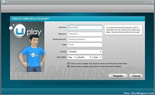 《刺客信条3》Uplay安装教程 完美运行游戏无需更新