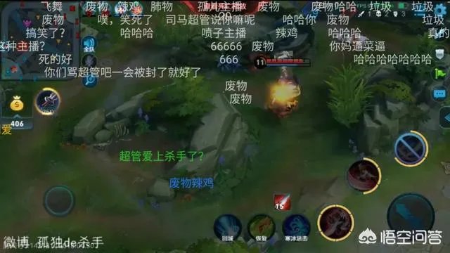 王者荣耀主播杀手的直播间都是骂主播的弹幕，这是打是亲，骂是爱的体现吗？