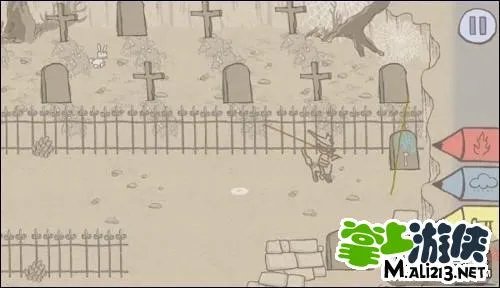 画个火柴人Draw a Stickman第七关攻略