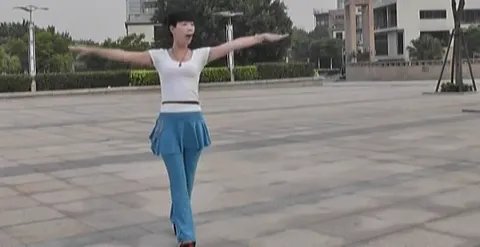 广场舞泉水叮咚响分解动作