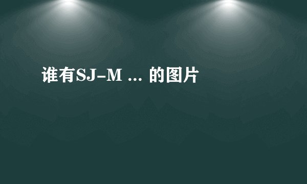 谁有SJ-M ... 的图片