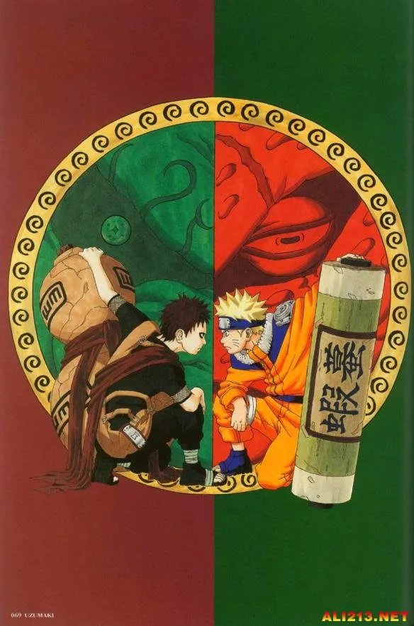 鸣人睡在纲手裆部！《火影忍者》曝光岸本新插画图集