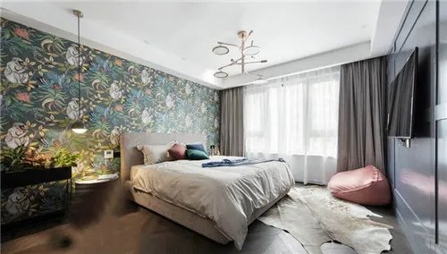 深色家具配什么颜色窗帘