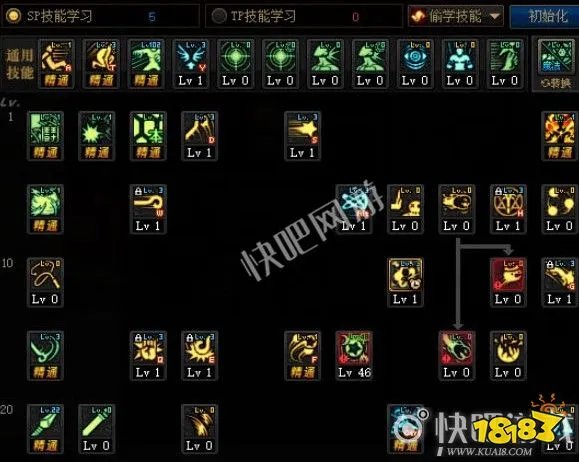 DNF100级战法刷图加点推荐