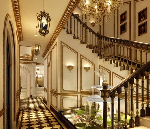 室内楼梯踏步尺寸规范 室内楼梯设计效果图