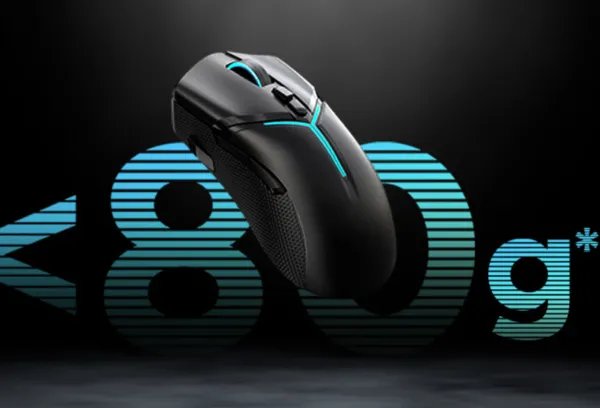 拯救者游戏鼠标M7发布，无极滚轮、三模、光学微动、轻量化设计