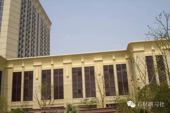 砂岩和洞石做外墙石材的操作工艺及案例介绍