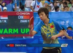 福原爱和张怡宁