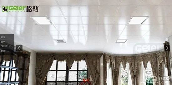 22款格勒集成吊顶 装出简约奢华客厅