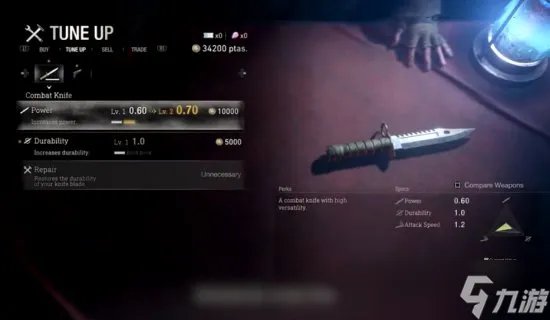 《生化危机4 重制版》官网更新 小刀可维护和升级