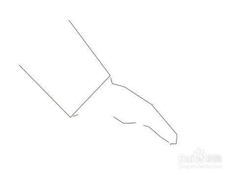 父亲节图片大手牵小手背影简笔画