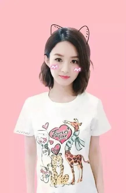 赵丽颖头发越来越短,短发适合怎样的脸型?