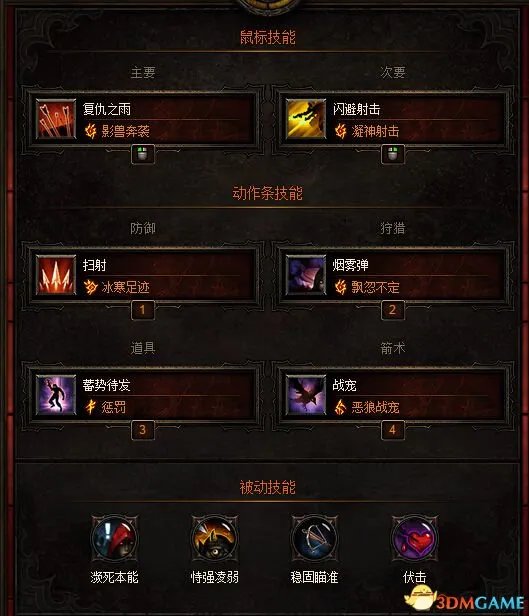 暗黑破坏神3国服 各职业主流流派配置 技能装备搭配